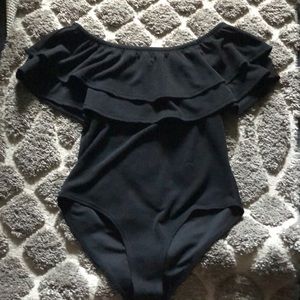 Off the shoulder bodysuit